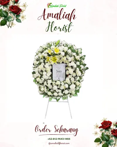 Krans Bunga Duka Cita situ